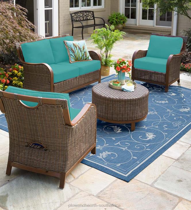 Houseware Plow & Hearth Urbanna Premium Wicker Collection with Luxury Cushions NFLB1089