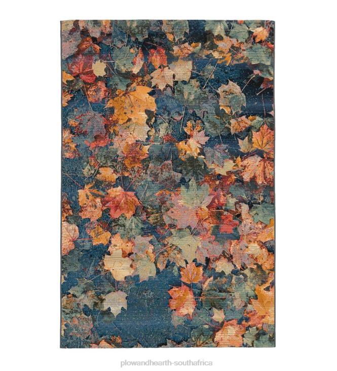 Houseware Plow & Hearth Autumn Leaves 100% Polypropylene Indoor/Outdoor Rug NFLB1359