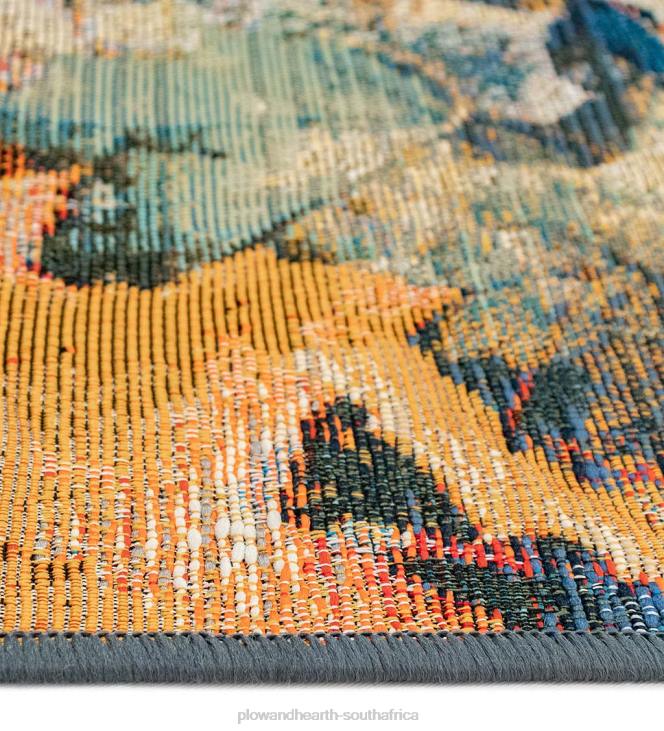Houseware Plow & Hearth Autumn Leaves 100% Polypropylene Indoor/Outdoor Rug NFLB1359