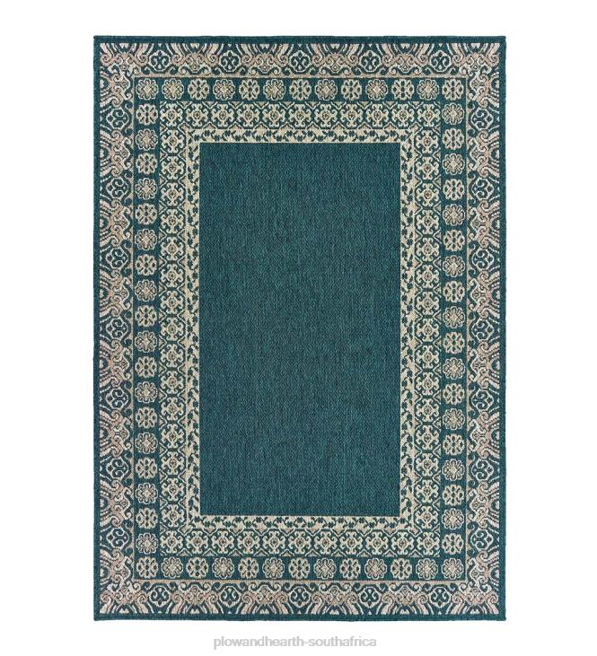 Houseware Plow & Hearth Cambridge Lace Indoor/Outdoor Border Rug NFLB1391