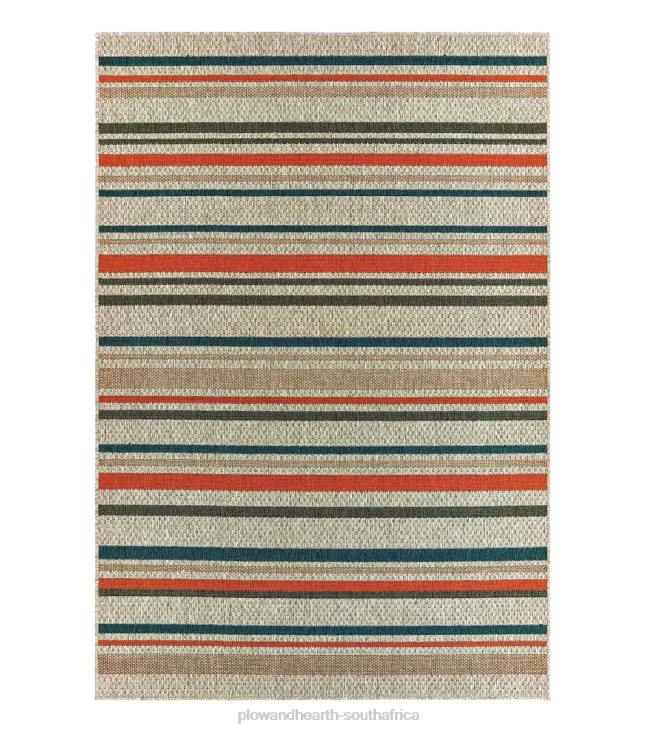 Houseware Plow & Hearth Cambridge Stripe Indoor/Outdoor Rug NFLB1417