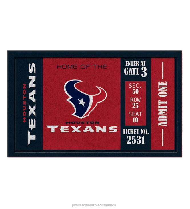 Houseware Plow & Hearth Houston Texans Durable Turf Mat NFLB1384