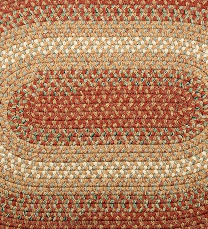 Houseware Plow & Hearth Indoor/Outdoor Braided Polypro Roanoke Rug, Made In USA NFLB1281