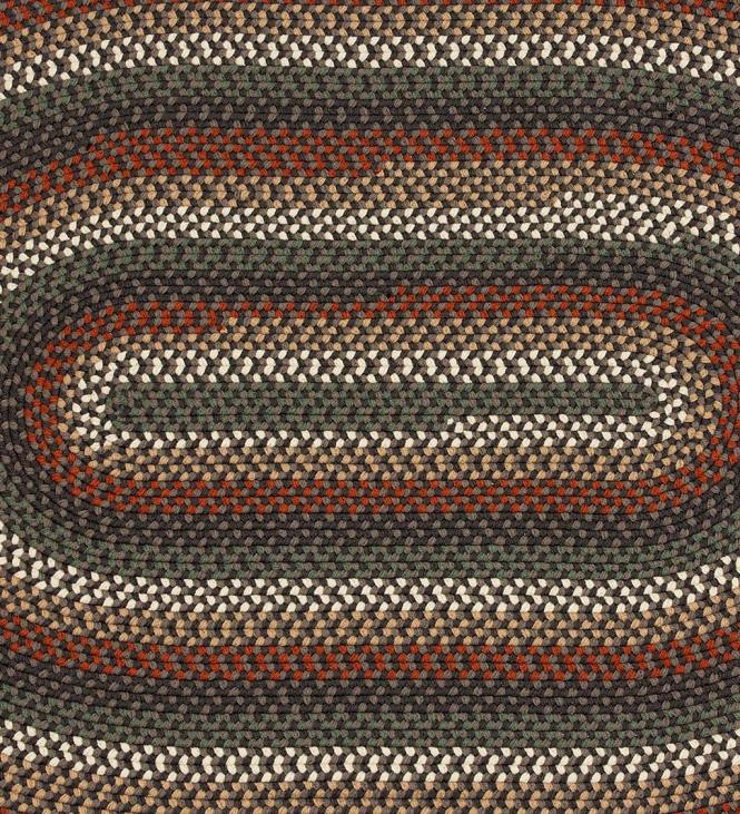 Houseware Plow & Hearth Indoor/Outdoor Braided Polypro Roanoke Rug, Made In USA NFLB1281