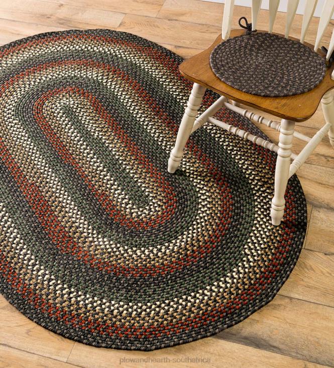 Houseware Plow & Hearth Indoor/Outdoor Braided Polypro Roanoke Rug, Made In USA NFLB1281