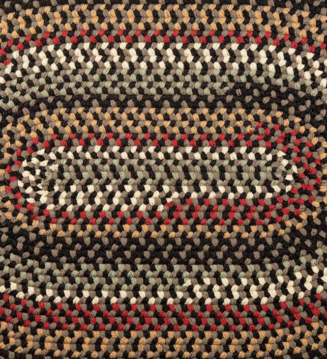 Houseware Plow & Hearth Indoor/Outdoor Braided Polypro Roanoke Rug, Made In USA NFLB1281