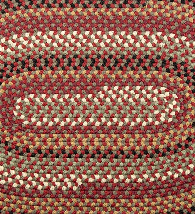 Houseware Plow & Hearth Indoor/Outdoor Braided Polypro Roanoke Rug, Made In USA NFLB1281