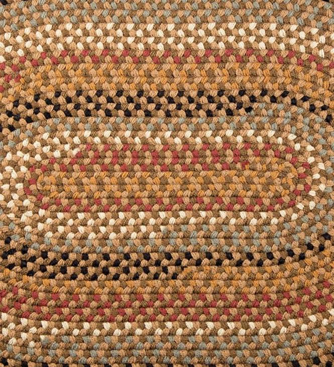 Houseware Plow & Hearth Indoor/Outdoor Braided Polypro Roanoke Rug, Made In USA NFLB1281