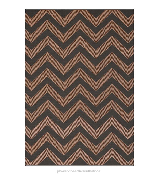 Houseware Plow & Hearth Indoor/Outdoor Broad Run Rug, 5' x 8' - Brown NFLB1437