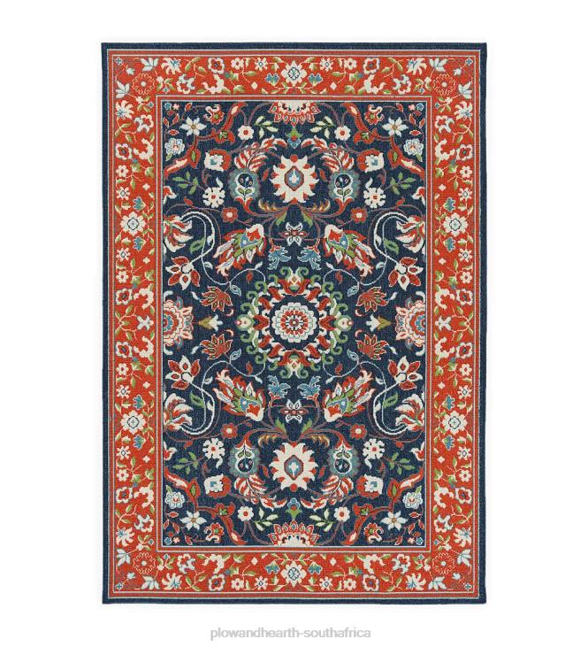 Houseware Plow & Hearth Indoor/Outdoor Brunswick Border Polypropylene Rug NFLB1397