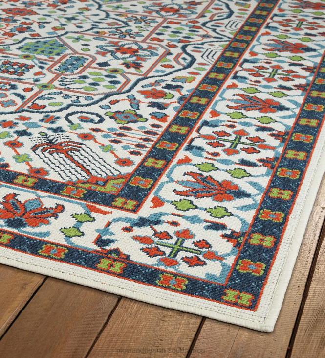 Houseware Plow & Hearth Indoor/Outdoor Brunswick Tapestry Polypropylene Rug NFLB1375