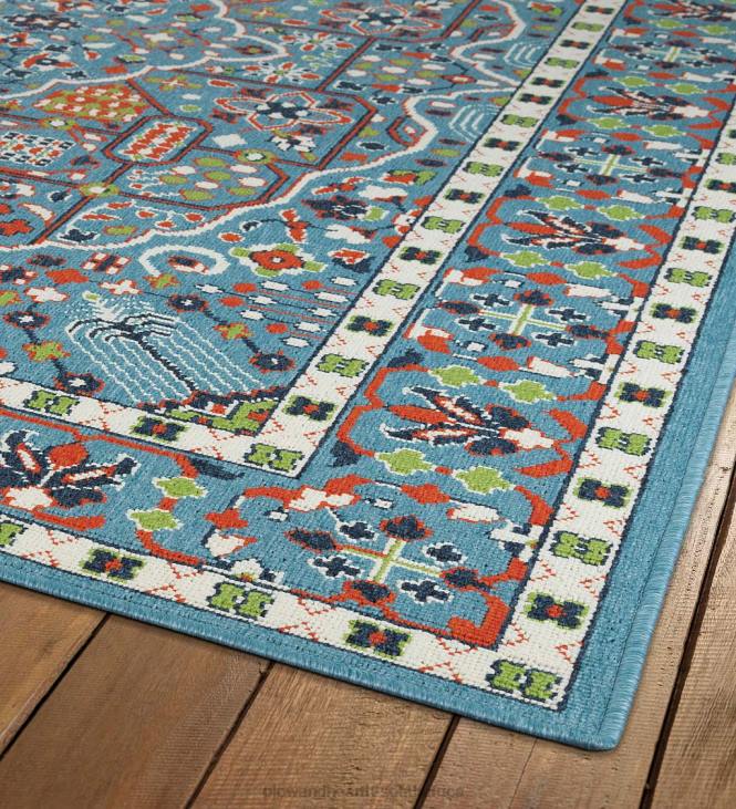 Houseware Plow & Hearth Indoor/Outdoor Brunswick Tapestry Polypropylene Rug NFLB1375