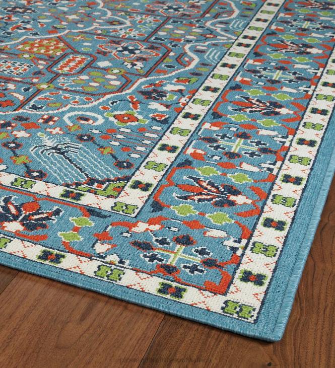 Houseware Plow & Hearth Indoor/Outdoor Brunswick Tapestry Polypropylene Rug NFLB1375