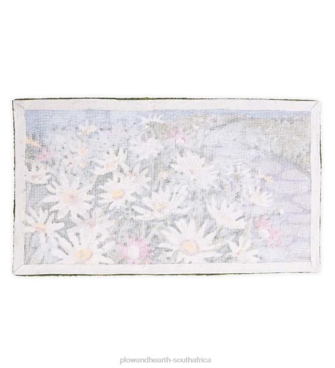 Houseware Plow & Hearth Indoor/Outdoor Daisy Walk Hooked Polypropylene Accent Rug NFLB1346