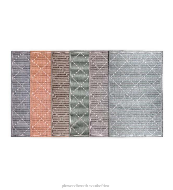 Houseware Plow & Hearth Indoor/Outdoor Diamonds Polypropylene Rug NFLB1429