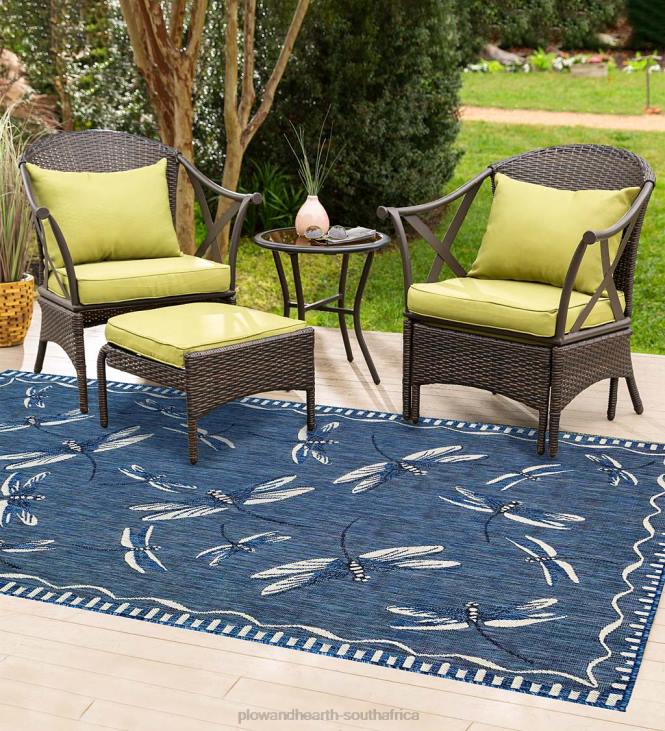 Houseware Plow & Hearth Indoor/Outdoor Dragonfly Rug NFLB1361