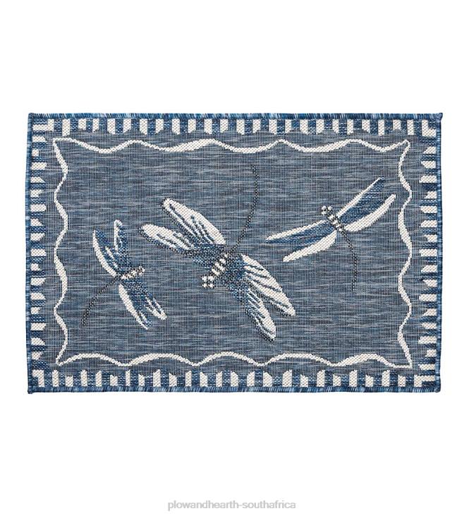 Houseware Plow & Hearth Indoor/Outdoor Dragonfly Rug NFLB1361