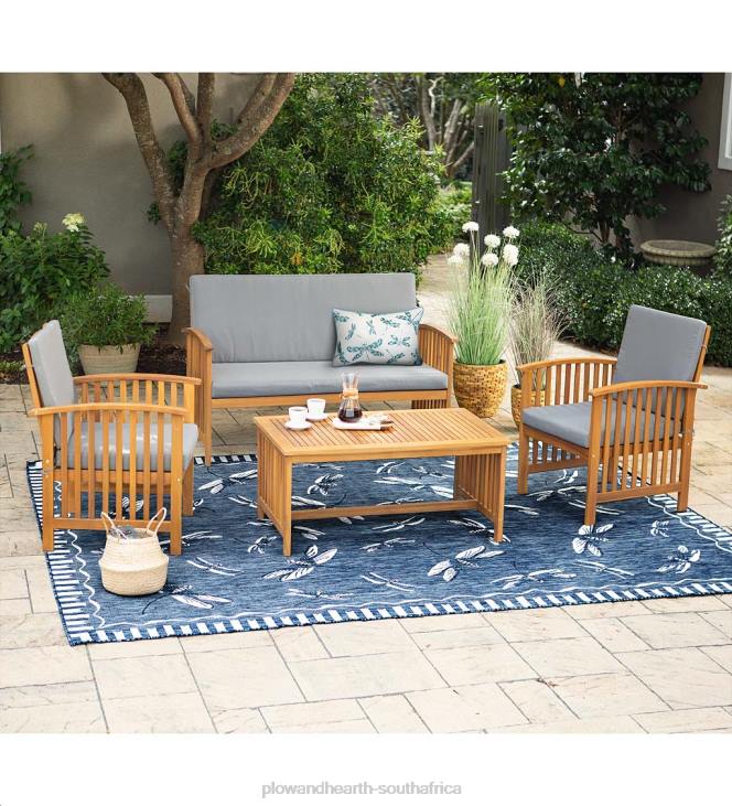 Houseware Plow & Hearth Indoor/Outdoor Dragonfly Rug NFLB1361