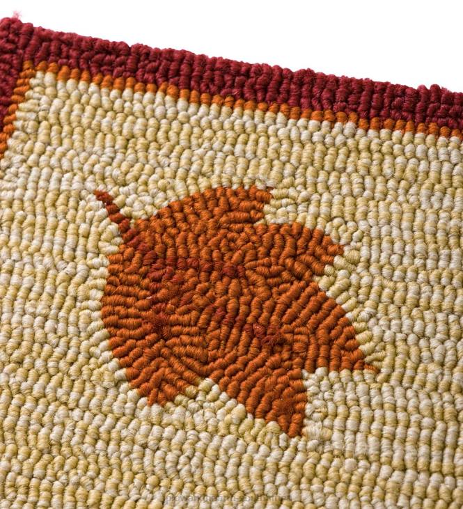 Houseware Plow & Hearth Indoor/Outdoor Fall Bounty Hooked Polypropylene Accent Rug NFLB1312