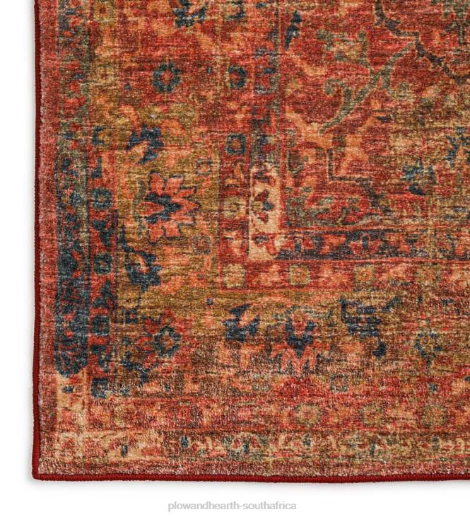 Houseware Plow & Hearth Indoor/Outdoor Graves Mill Border Round Rug NFLB1350