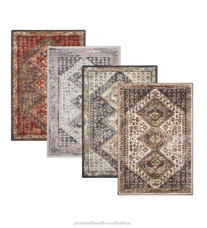 Houseware Plow & Hearth Indoor/Outdoor Graves Mill Harlequin Rug NFLB1305