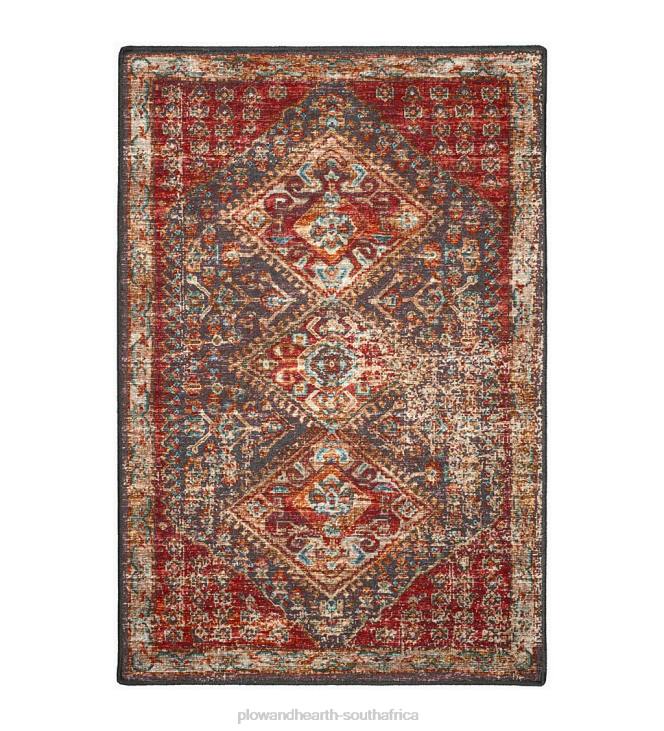 Houseware Plow & Hearth Indoor/Outdoor Graves Mill Harlequin Rug NFLB1305