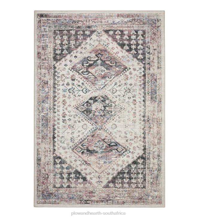 Houseware Plow & Hearth Indoor/Outdoor Graves Mill Harlequin Rug NFLB1305