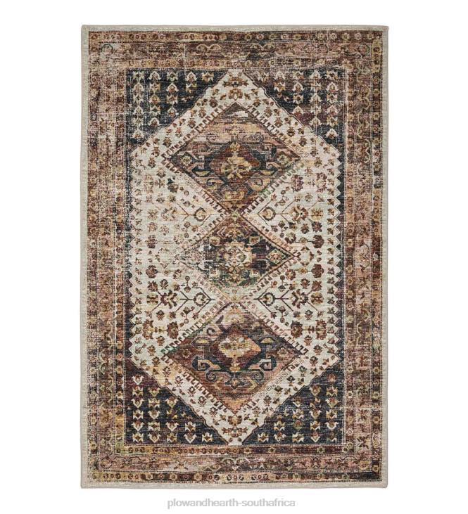 Houseware Plow & Hearth Indoor/Outdoor Graves Mill Harlequin Rug NFLB1305