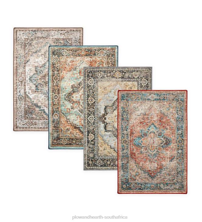 Houseware Plow & Hearth Indoor/Outdoor Graves Mill Medallion Rug NFLB1318