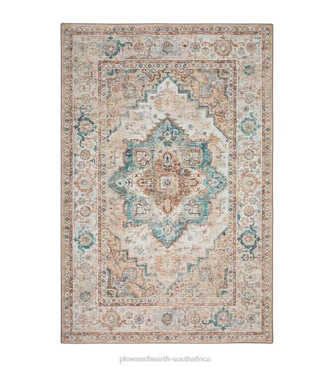 Houseware Plow & Hearth Indoor/Outdoor Graves Mill Medallion Rug NFLB1318