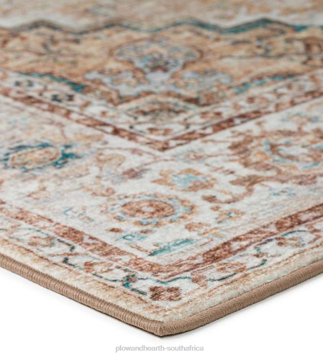 Houseware Plow & Hearth Indoor/Outdoor Graves Mill Medallion Rug NFLB1318