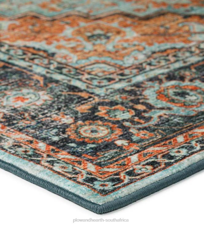 Houseware Plow & Hearth Indoor/Outdoor Graves Mill Medallion Rug NFLB1318