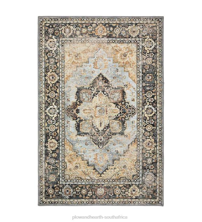 Houseware Plow & Hearth Indoor/Outdoor Graves Mill Medallion Rug NFLB1318