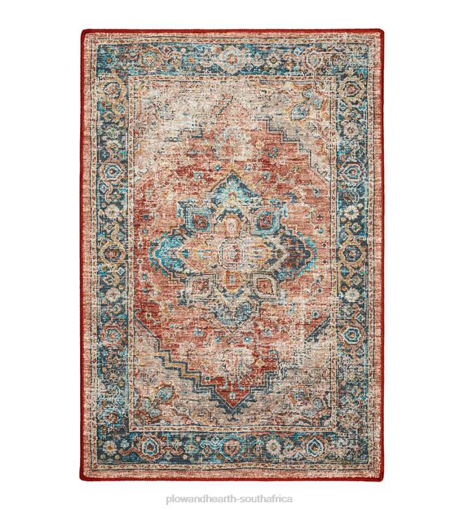 Houseware Plow & Hearth Indoor/Outdoor Graves Mill Medallion Rug NFLB1318