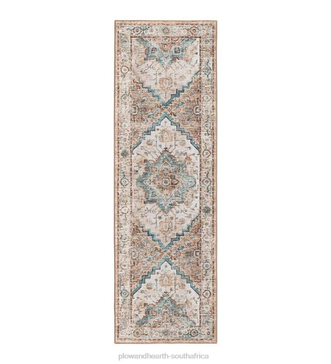 Houseware Plow & Hearth Indoor/Outdoor Graves Mill Medallion Rug NFLB1318