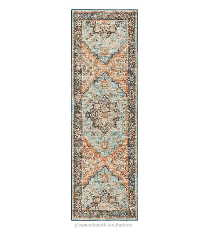 Houseware Plow & Hearth Indoor/Outdoor Graves Mill Medallion Rug NFLB1318