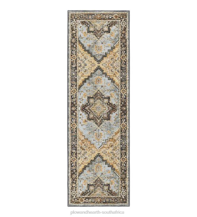 Houseware Plow & Hearth Indoor/Outdoor Graves Mill Medallion Rug NFLB1318