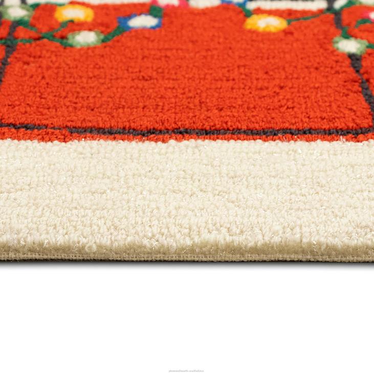 Houseware Plow & Hearth Indoor/Outdoor Hand-Hooked Happy Howlidays Accent Rug NFLB1332