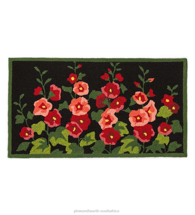 Houseware Plow & Hearth Indoor/Outdoor Hollyhock Hooked Accent Rug NFLB1287