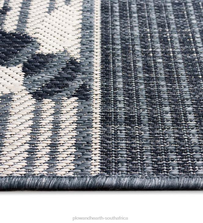 Houseware Plow & Hearth Indoor/Outdoor Honey Bees Polypropylene Rug NFLB1341