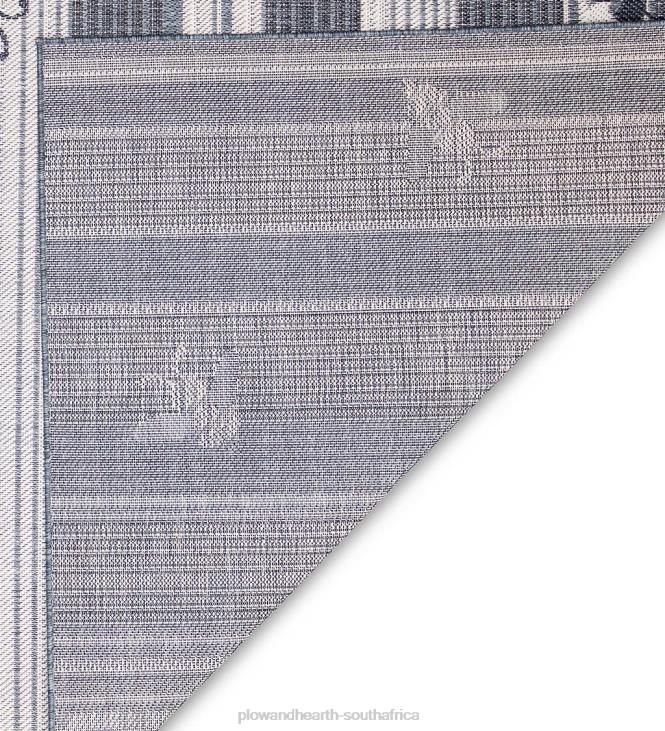 Houseware Plow & Hearth Indoor/Outdoor Honey Bees Polypropylene Rug NFLB1341