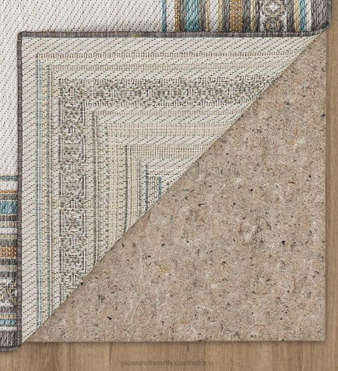 Houseware Plow & Hearth Indoor/Outdoor La Grange Border Polypropylene Rug NFLB1354