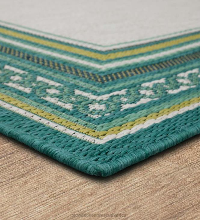 Houseware Plow & Hearth Indoor/Outdoor La Grange Border Polypropylene Rug NFLB1354