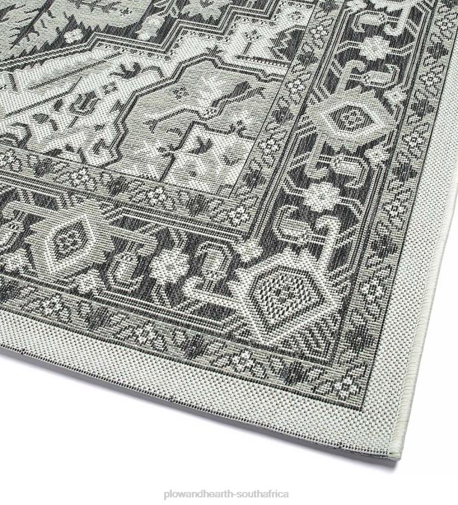 Houseware Plow & Hearth Indoor/Outdoor Lake Placid Damask Polypropylene Rug NFLB1401