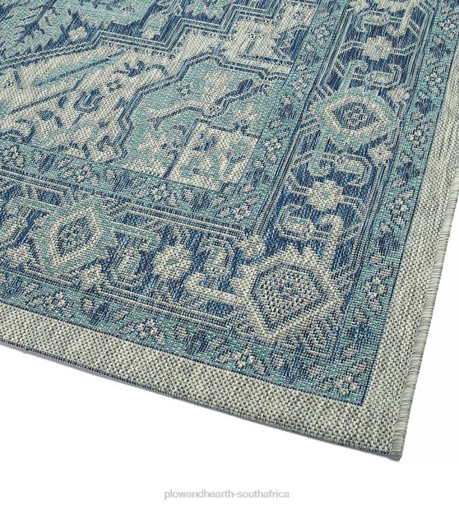 Houseware Plow & Hearth Indoor/Outdoor Lake Placid Damask Polypropylene Rug NFLB1401