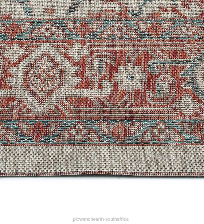 Houseware Plow & Hearth Indoor/Outdoor Lake Placid Damask Polypropylene Rug NFLB1401