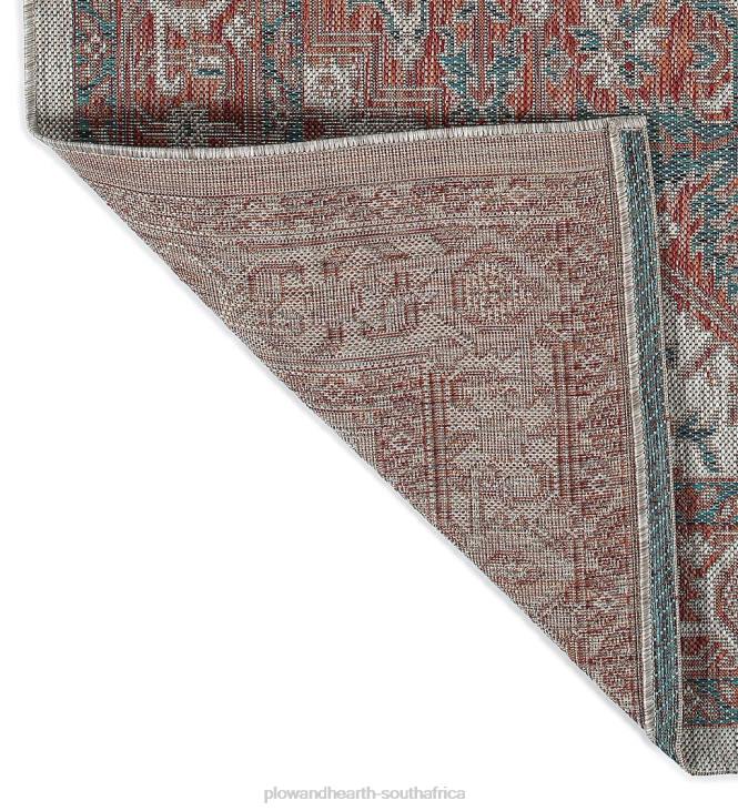 Houseware Plow & Hearth Indoor/Outdoor Lake Placid Damask Polypropylene Rug NFLB1401