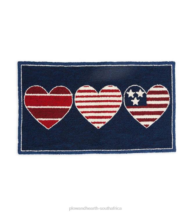 Houseware Plow & Hearth Indoor/Outdoor Land That I Love Polypropylene Hooked Rug NFLB1326