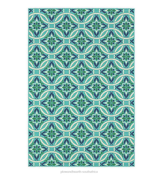 Houseware Plow & Hearth Indoor/Outdoor Lexington Medallion Rug NFLB1288