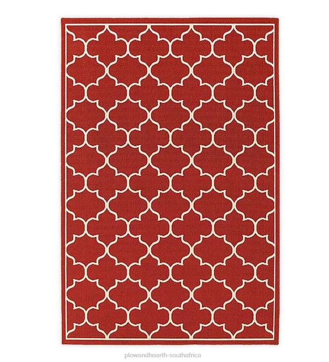 Houseware Plow & Hearth Indoor/Outdoor Lexington Quatrefoil Rug NFLB1290